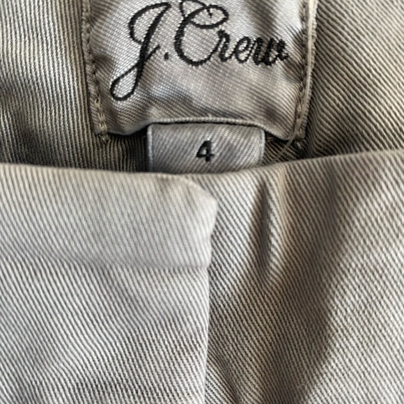 Nwt J Crew shorts grey Size 4 - Picture 4 of 5